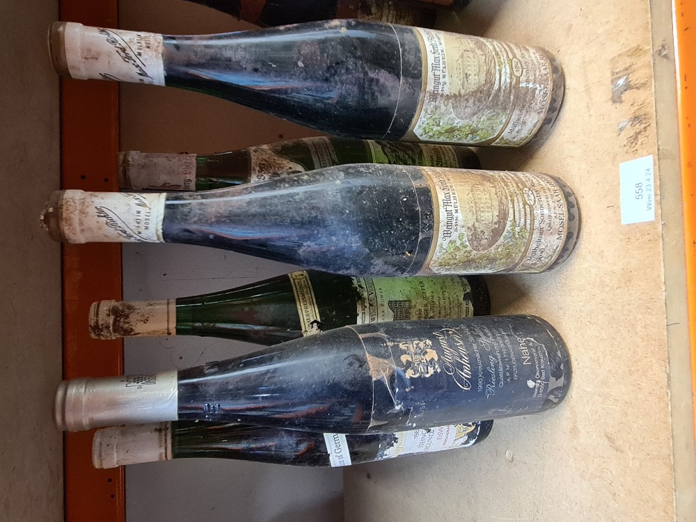 Mixed German White wines, 6 bottles 1980s and 90's including two bottles by Max Ferdinand Richter 19