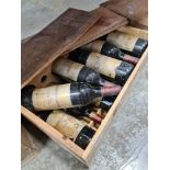 11 x Chateau Lascombes, Grand Cru Classe Margaux, 1986, almost complete crate, 11 bottles x 750ml