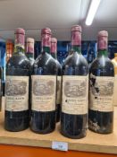 Carruades de Lafite Rothschild, Pauillac, 1988, 7 bottles x 75cl