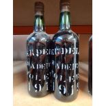 1919, 2 bottles of Verdelho Madeira Solera