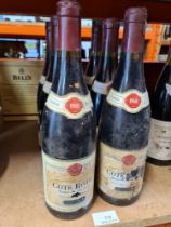 E Guigal, Cote-Rotie Brune et Blonde, 1988, 6 bottles x 75cl