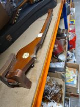 A T Howson, a rare 2 string Phono-Fiddle