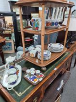 A small quantity of Villeroy and Boch Acapulco dinnerware, some well used