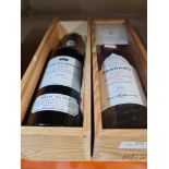 A bottle of Grahams Vintage Port, 1998 in wooden case and one other bottle of Smith Woodhouse L.B.V.
