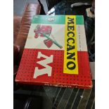 A vintage boxed Meccano set No. 5, with instructions