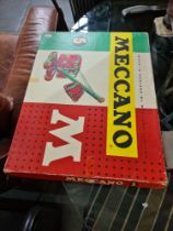 A vintage boxed Meccano set No. 5, with instructions