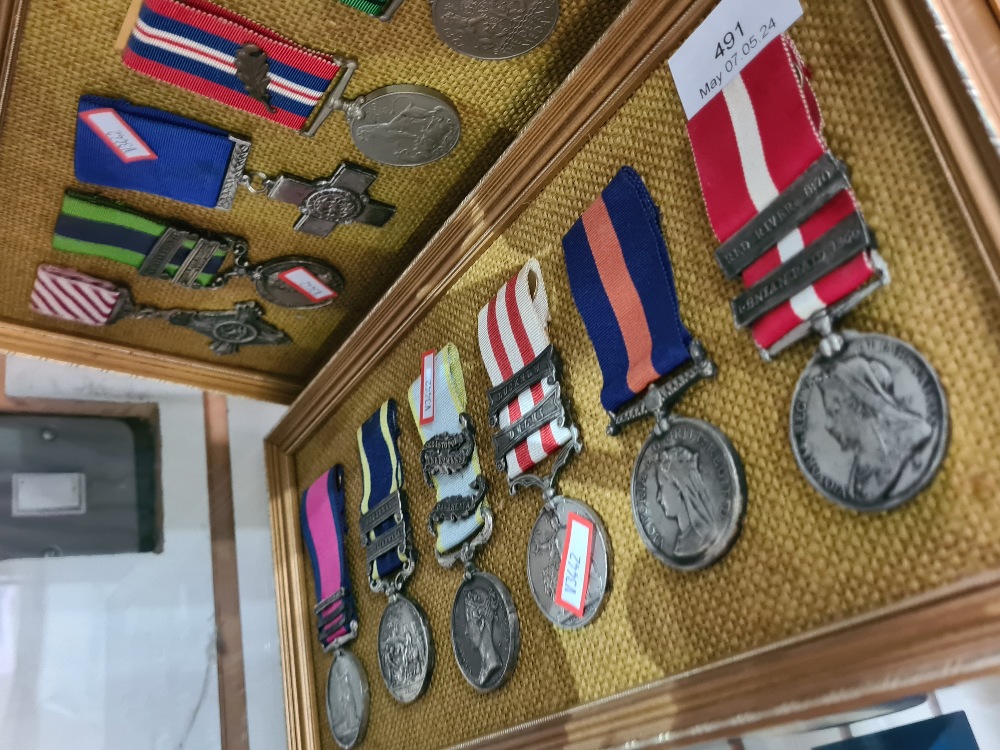 Three displays of Replica Military medals (17) - Image 2 of 3