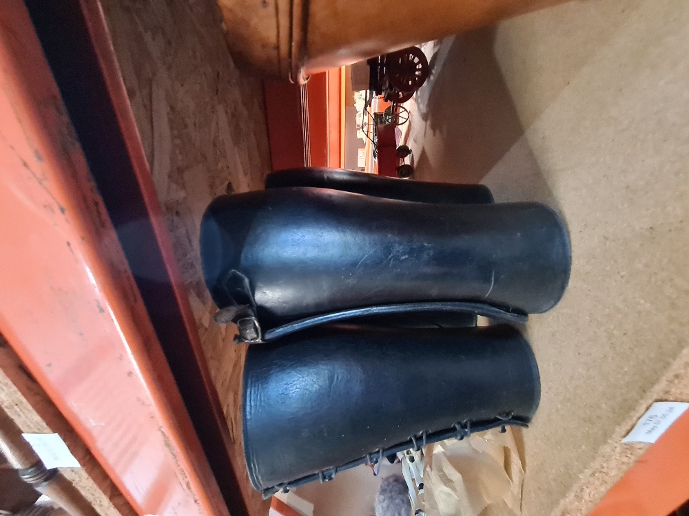 Two pairs of leather Gaiters - Image 2 of 2