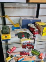 Dinky, a small selection of vintage Dinky Toys, in boxes