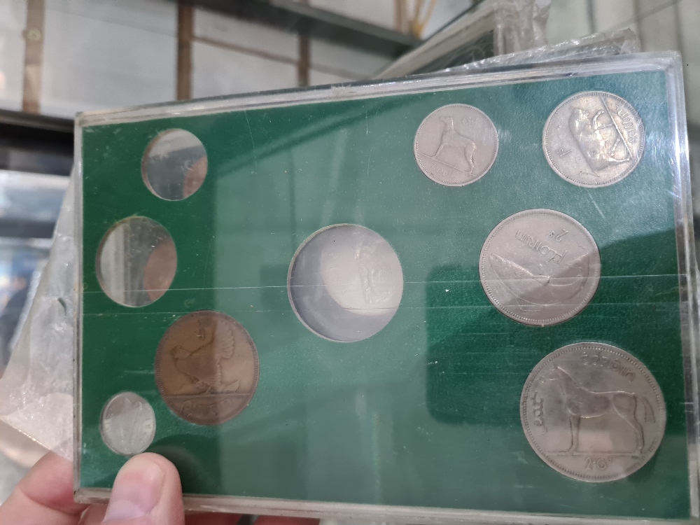 Various Irish Proof coin sets mainly 1960s and other similar coins - Image 2 of 4