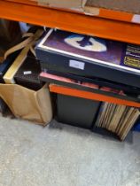 A selection of vinyl LPs, including Classical examples
