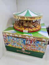 A corgi South Downs Gallopers Carousel, with motor in box