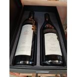 Jacob's Creek, two vintage bottles dated 1999 & 2002, of Shiraz and Chardonnay