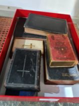 A small quantity of Victorian bibles and others
