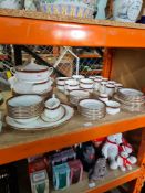 A quantity of Royal Albert Holyrood design dinner and tea ware