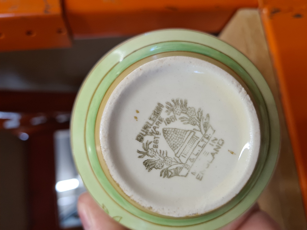 Various partial sets of 1930s tea and coffee wares, mainly Burleigh ware - Image 7 of 7