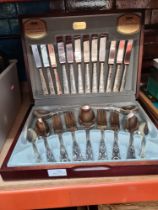 A canteen of Viners, Kings Pattern cutlery