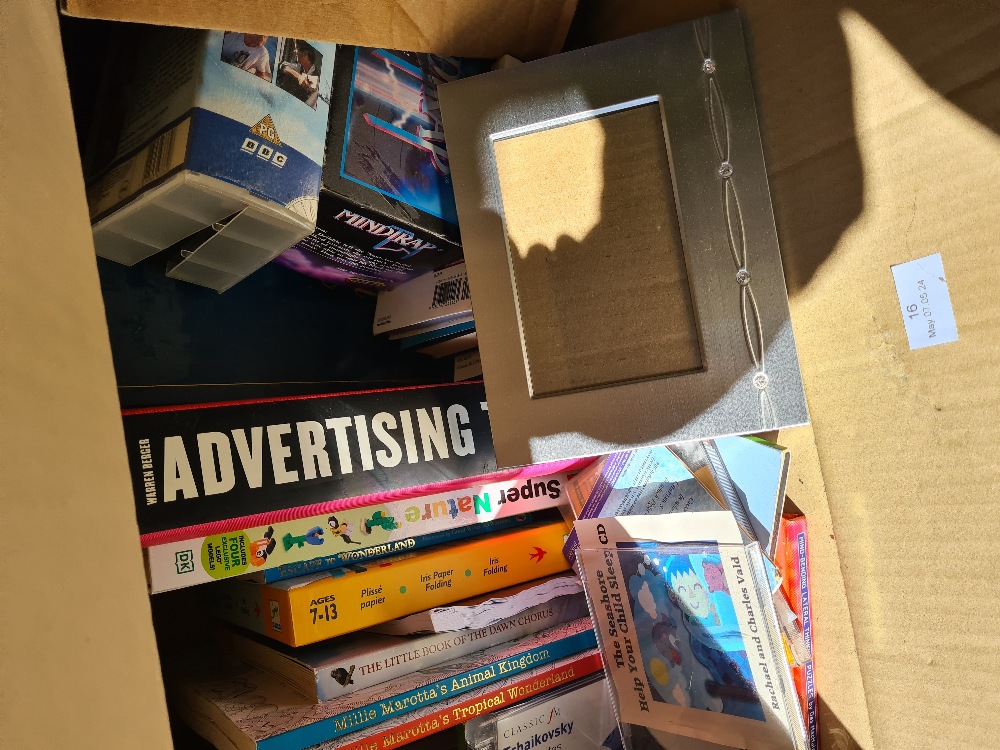 A selection of books, CDs small TV and shoes - Image 6 of 7