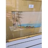 G M Arundale, a pair of watercolours, "Ansteys Cove, a Coastal View" and one other both signed, 27cm