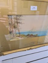G M Arundale, a pair of watercolours, "Ansteys Cove, a Coastal View" and one other both signed, 27cm