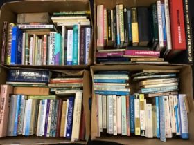 Four boxes of books - mainly heath & medical, nutrition, vitamins, alternative treatments, diseases,