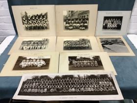 Miscellaneous sports team and school photographs - Prior Park school rugby, hockey and cricket, 1958