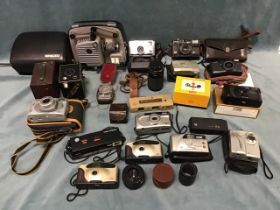 Miscellaneous photographic/film gear - Brownie, Brownie Junior and various 35mm, pocket and other