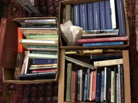 Three boxes of Scottish books - Edinburgh, St Kilda, history, architecture, art exhibitions,