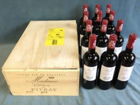 Case of Madame de Chateau de Pitray Castillion 2015. (12)