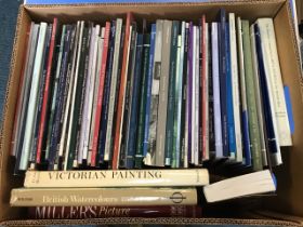 A collection of paintings auction catalogues - mainly Christies, Sotheby, Phillips, etc., ranging