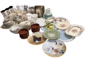 Miscellaneous ceramics - a Booths teaset in the Dolly Varden pattern, a Wedgwood tea service, a