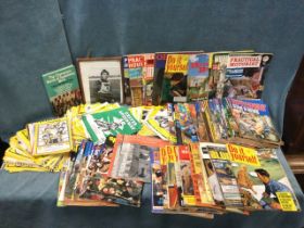 A collection of Speedway magazines from the 1970s; a quantity of DIY magazines from the 60s; a