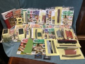 Your Model Railway Village magazine, issues 1-30, with their associated parts and accessories for