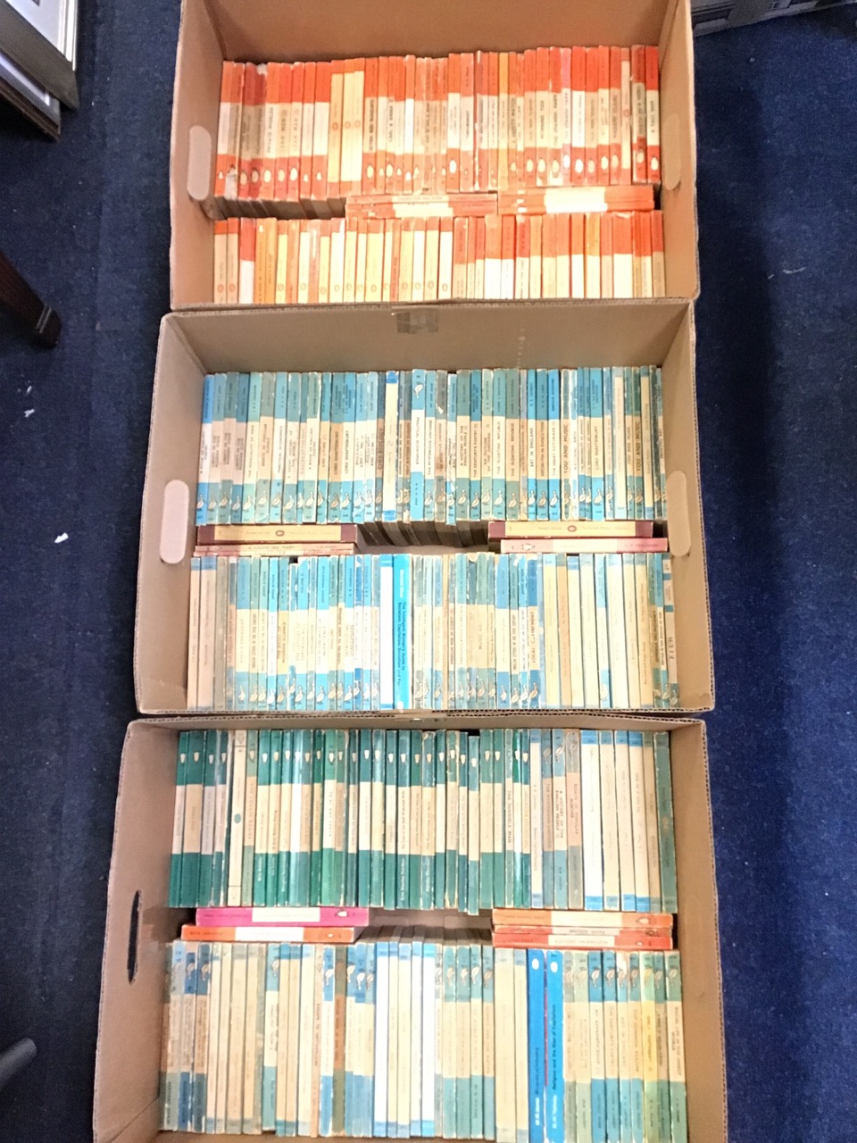 A collection of early Penguin & Pelican paperbacks - novels, histories, mysteries, academic