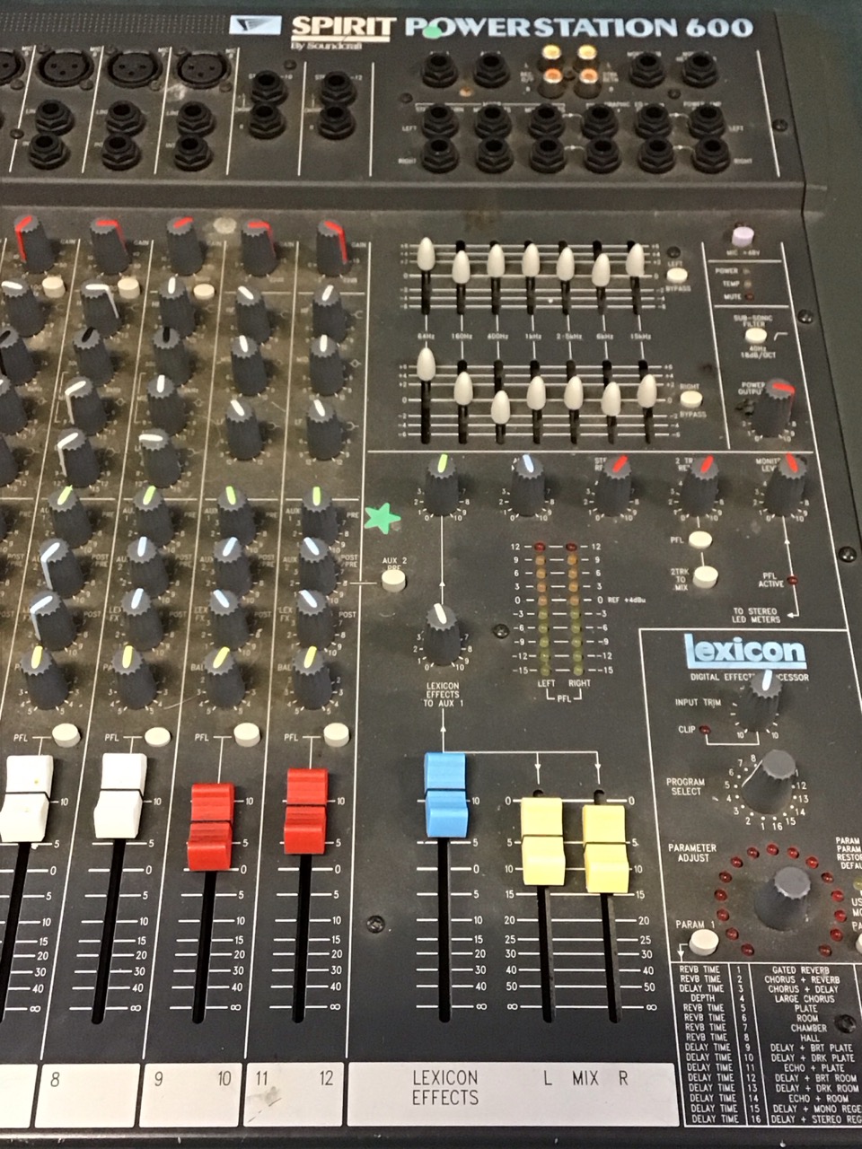 A Soundcraft Spirit Powerstation 600 mixing desk with Lexicon digital effects processor. (20in x - Image 3 of 3