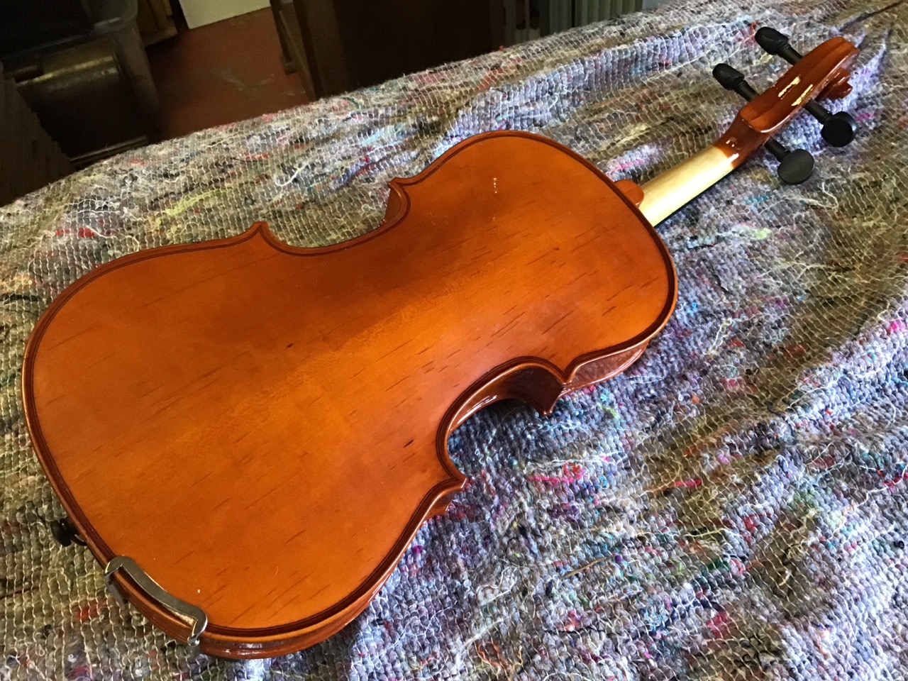 A cased Yamada violin with bow, and a spare set of strings - looks unplayed? (21.75in) - Image 3 of 3