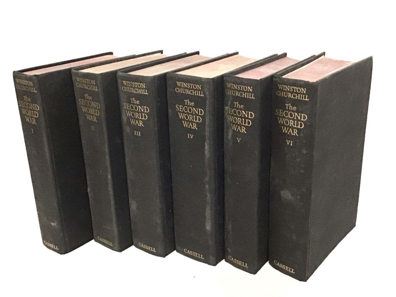 Winston Churchill, The Second World War, Cassell six-volume hardback edition; and eight books on - Image 2 of 3