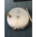 A boxed Hardy Bros 2012 Diamond Jubilee commemorative 3.25in numbered perfect fly reel with