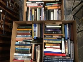Three boxes of Scottish books - travel, biographies, some signed, Edinburgh, highlands, history,