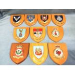 Miscellaneous military and civil armorial shields - Home Guard, RAF College Cranwell, Air Training