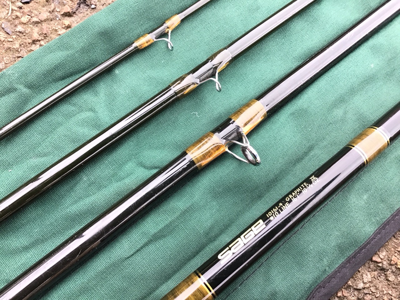 A tubed & sleeved Sage four-piece 16ft Graphite IV salmon fly rod. - Image 3 of 3