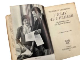 Humphrey Lyttelton - I play as I please, memoirs of an Old Etonian Trumpet Player, 1954 reprint, sig