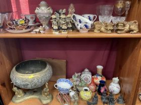 Ceramics and various works of art
