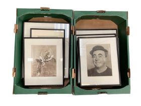 Theatrical and film interest: collection of framed photographs of the actor Esme Percy (1887-1957),