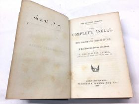 One book- The Complete Angler “The Chandos Classics” 1888