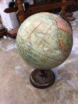 10 inch vintage globe