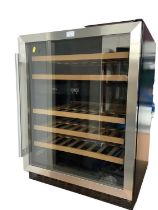 CDA Wine cooler, freestanding, under counter wine cooler with huge capability within a stylish exter