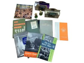Scouting ephemera including training books, annual reports, book of rules