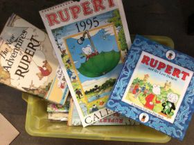Rupert annuals and other books