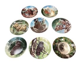Large collection of collectors plates